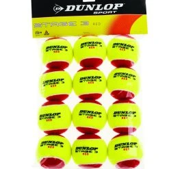 Dunlop Stage 3 Red Tennis Balls 12 Pack